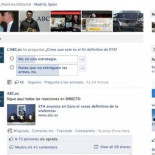 ABC pregunta en una encuesta  si el fin de ETA es creíble y solo permite responder "NO"[CAT]