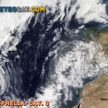 Huracán Ophelia, Categoría 3. Nunca un huracán tan potente estuvo tan cerca de la península