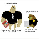 Programadores antiguos vs programadores de hoy