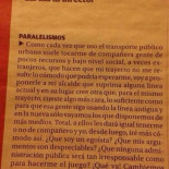 Una (¿indecente?) petición al alcalde: buses para ricos, buses para pobres